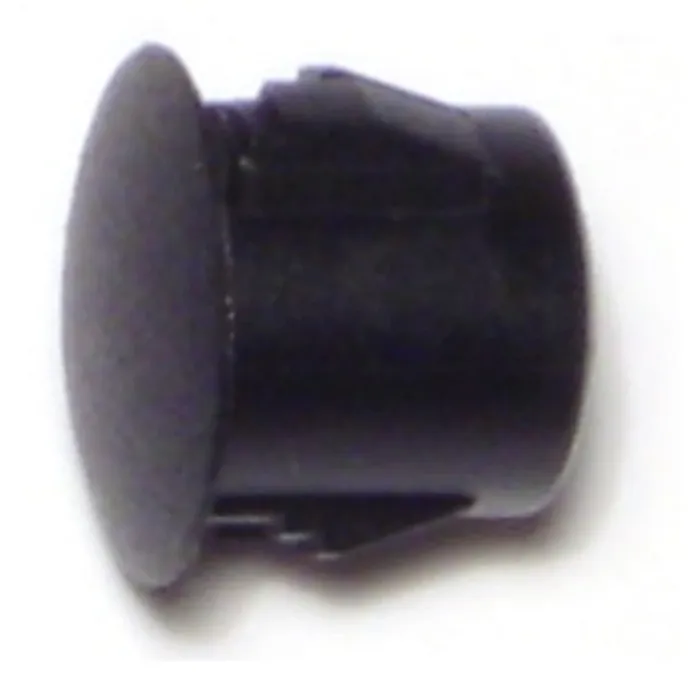 Midwest Fastener Bk Nyl Hle Plug, 3/8