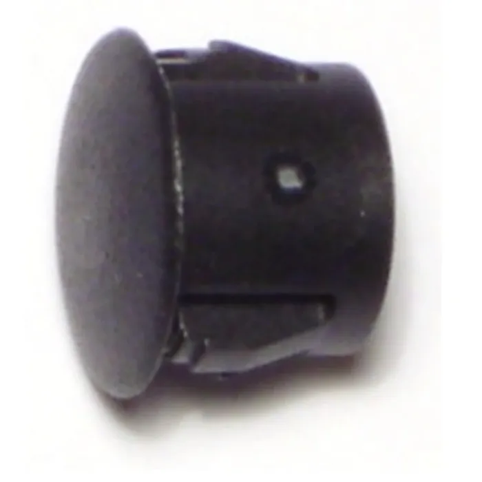 Midwest Fastener Bk Nyl Hle Plug, 7/16