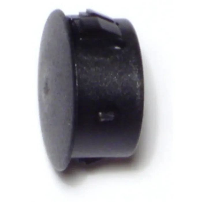 Midwest Fastener Bk Nyl Hle Plug, 11/16