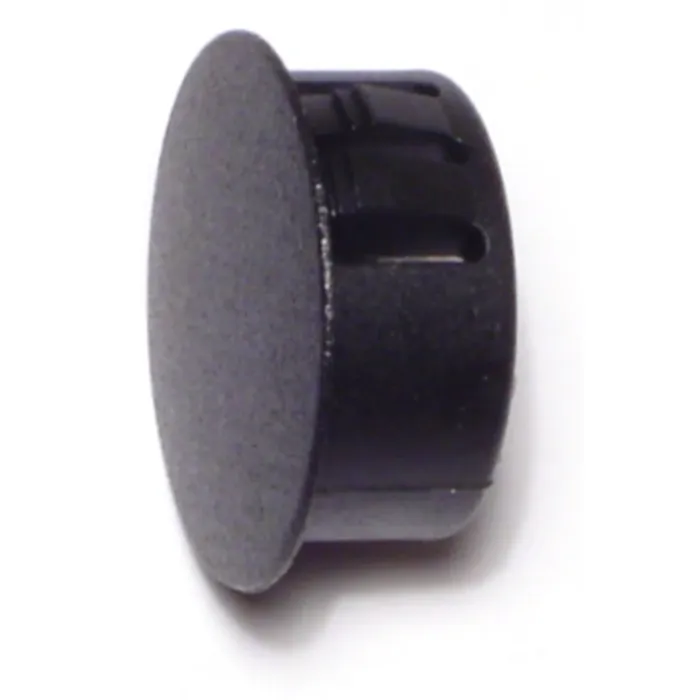 Midwest Fastener Bk Nyl Hle Plug, 7/8