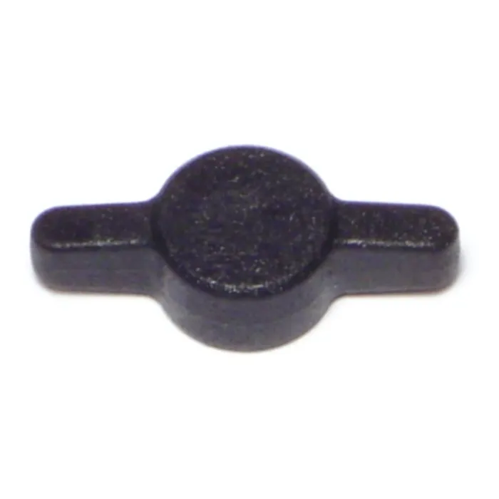 Midwest Fastener Tee Thumb Knob, No. 10 Black