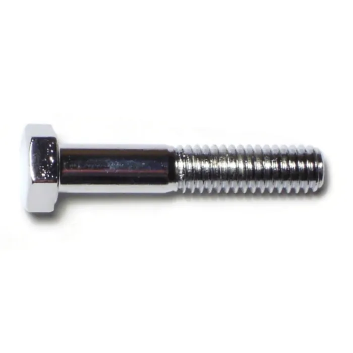 5/16"-18 x 1-3/4" Hex Cap Screw, Coarse Thread, Chrome 