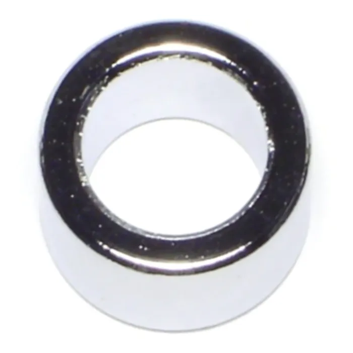 Midwest Fastener Stl Spacer Chrm, 1/2 x 1/2