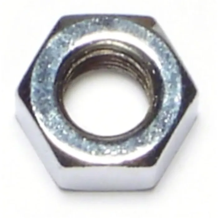 5/16"-24 Hex Nut, Fine Thread, Chrome