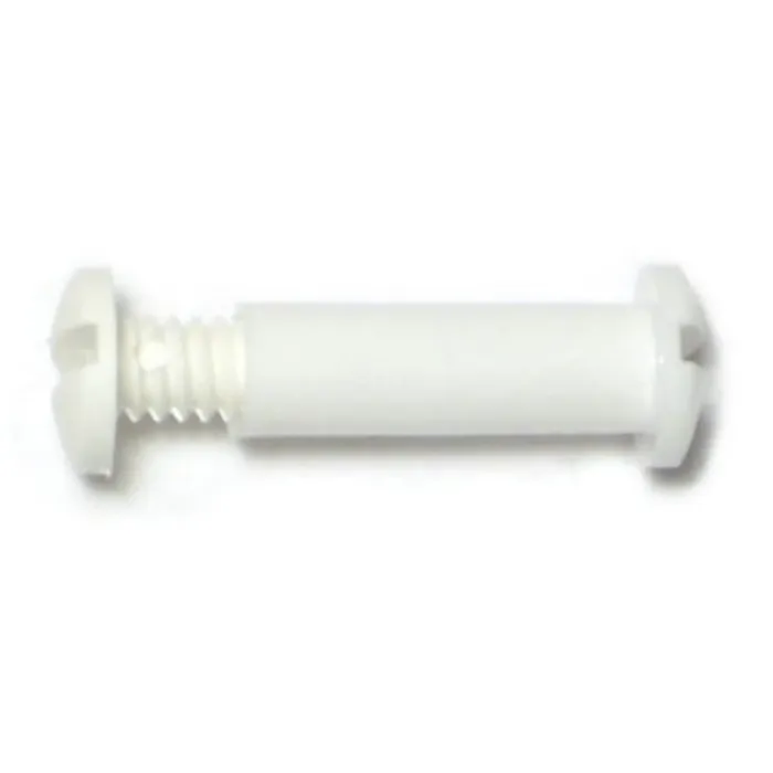 Screw Post with Screw (Nylon - White) 3/4 in. 