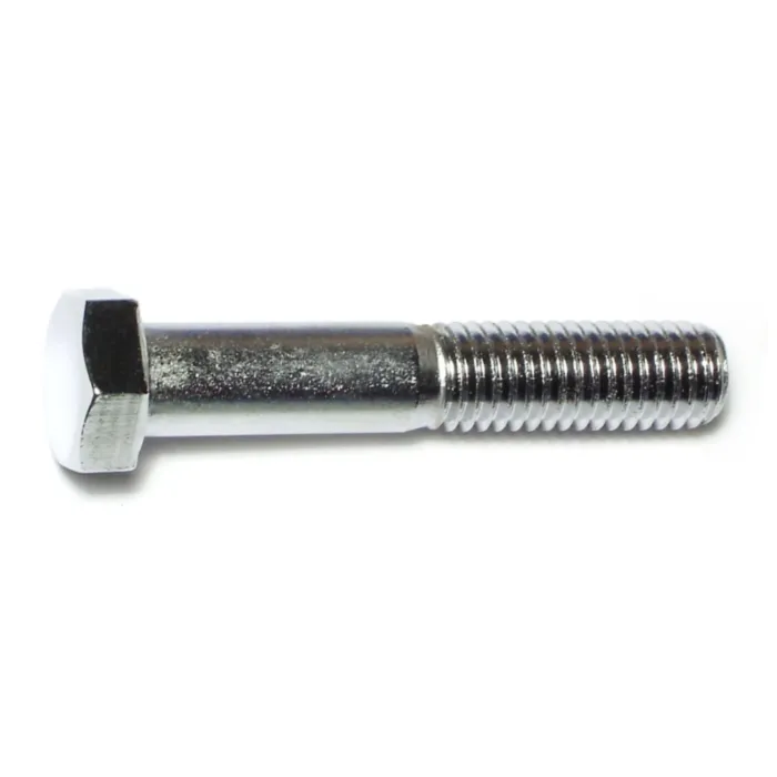 1/2"-13 x 2-3/4" Hex Cap Screw, Coarse Thread, Chrome 
