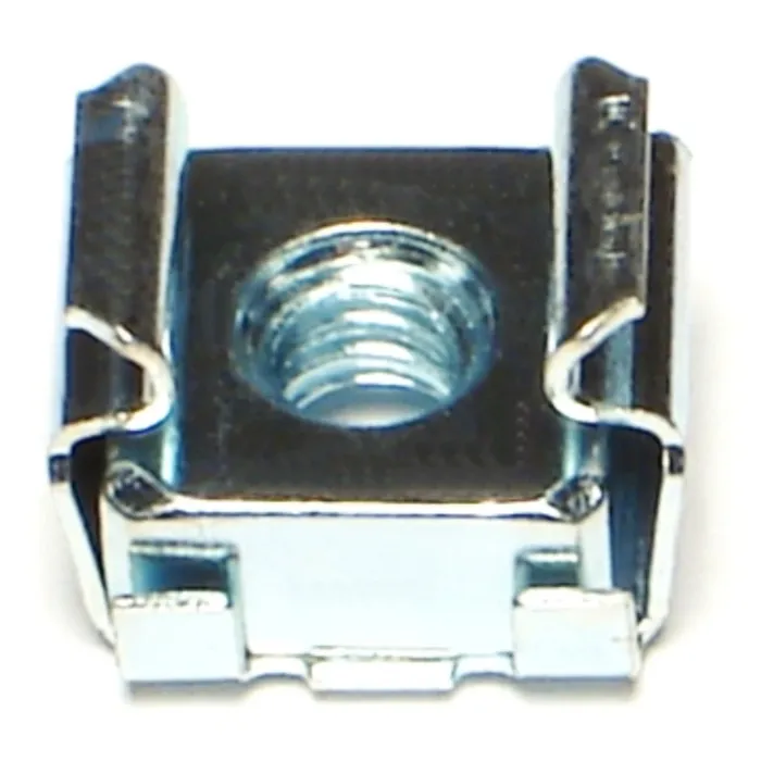 Cage Nut (Zinc) 10-24 x 025-063 in.