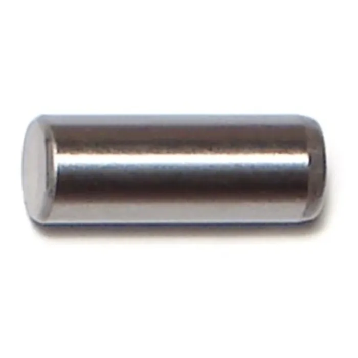 Midwest Fastener Metal Dowel Pin, 3/16 x 1/2