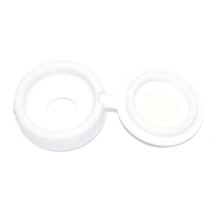 Hinged Screw Cover (White) #4-#6 