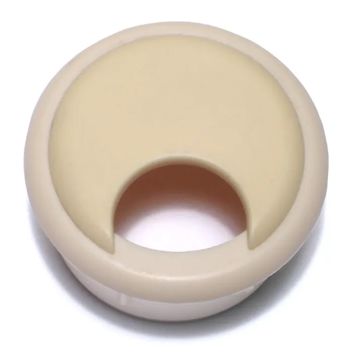 Midwest Fastener Computer Grommet, 1-1/2 Almond