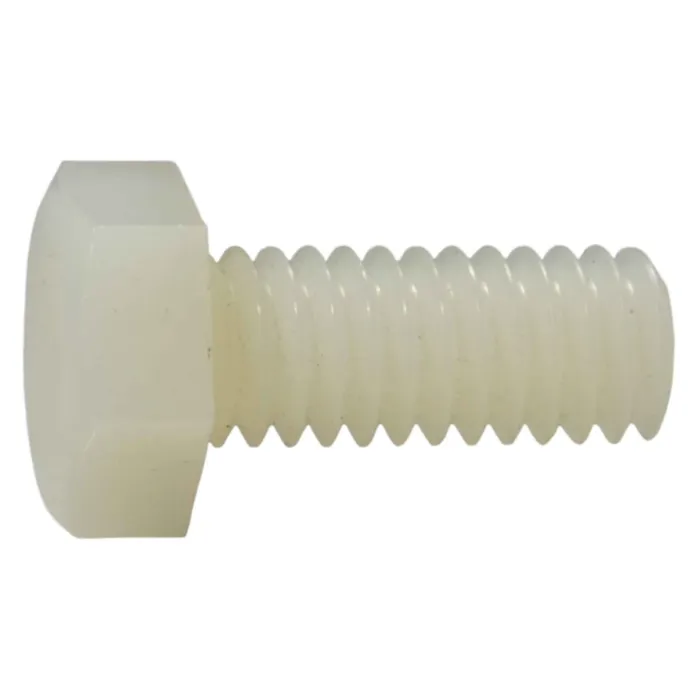 Midwest Fastener 5/16"-18 x 3/4" Hex Head Bolt, Coarse Thread, White