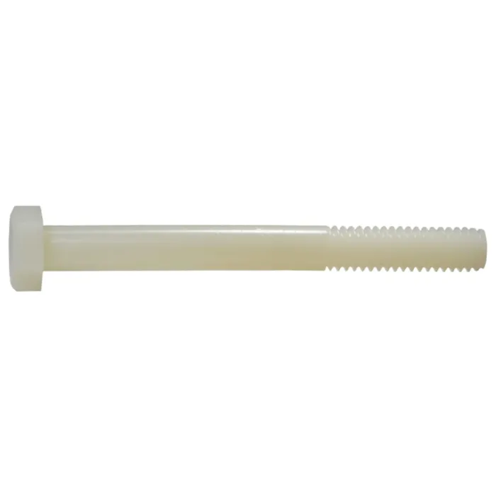 Midwest Fastener 5/16"-18 x 3" Hex Head Bolt, Coarse Thread, White