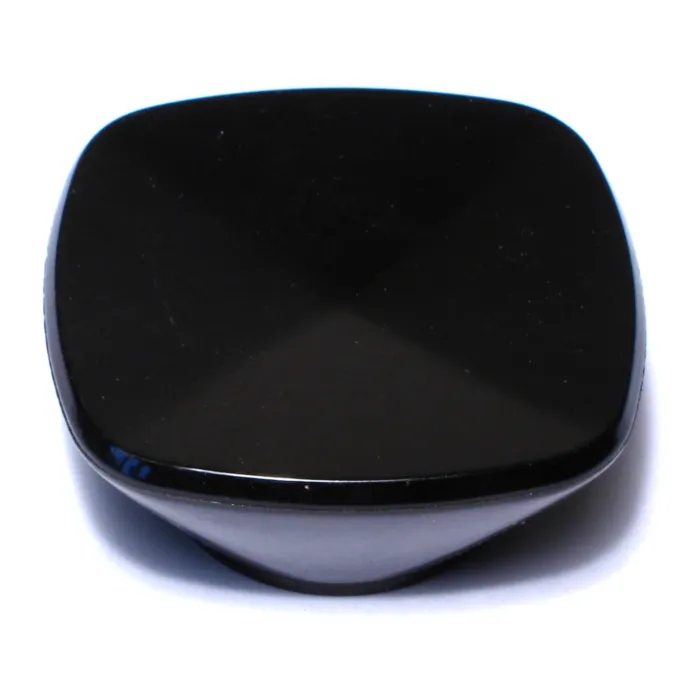 Midwest Fastener Square Thrd Knob, 1-3/4 x 53/64