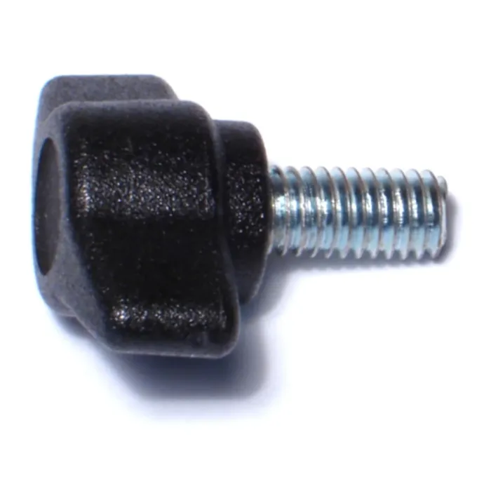 Midwest Fastener T-Knob Male, 6mm-1.0 x 12mm