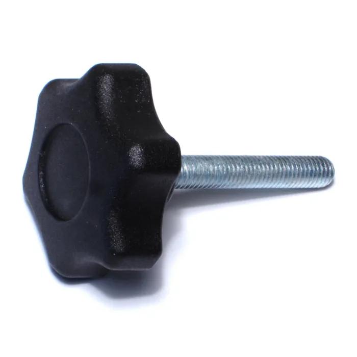 Midwest Fastener Fluted Knob Male, 8mm-1.25x 50mm