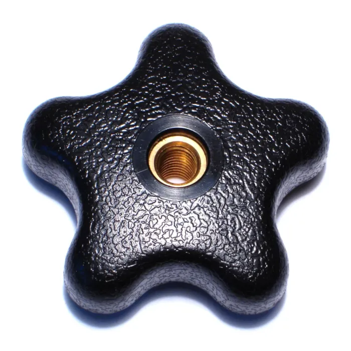 Midwest Fastener T-hole Star Knob, 5/16-18x 2-1/4