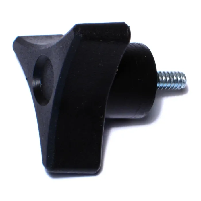 Midwest Fastener Male 3-Prng Knob, 10-24 x 1-3/4