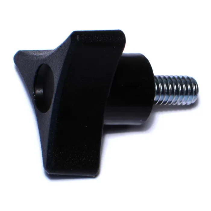 Midwest Fastener Male 3-Prng Knob, 5/16-18x 1-3/4