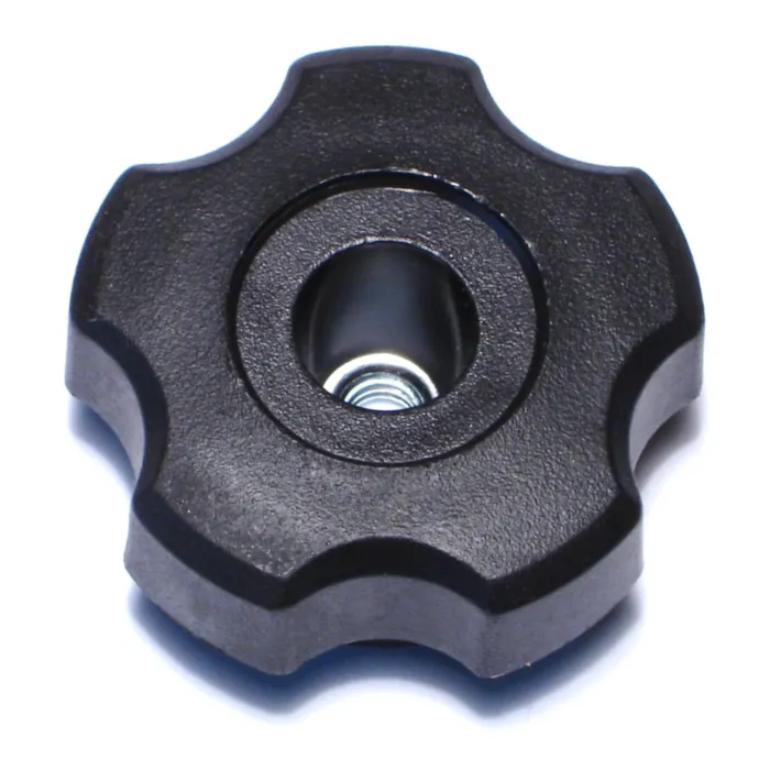 Midwest Fastener Fem Fluted Knob, 1/4-20 x 1-3/4