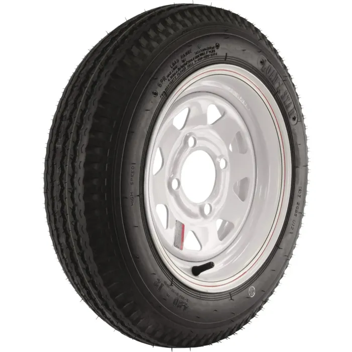 Martin Wheel Company Kenda Loadstar Tire/Wheel Assembly 4.80-12 LRC Bias 4 Hole Assembly