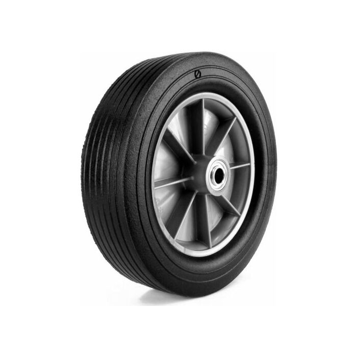 Martin Wheel Company 3 in Centered Poly/Solid Rubber Gray Heavy Duty Hand Truck Wheel