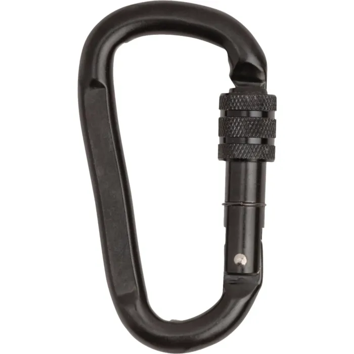 National Hardware 1/4 In. Black Interlocking Spring Snap