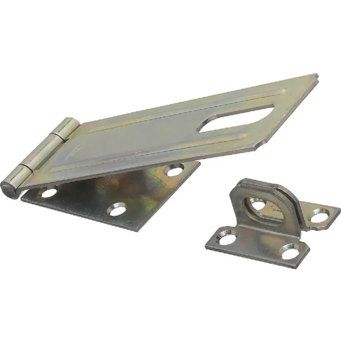 National Hardware 6 In. Zinc Non-Swivel Safety Hasp