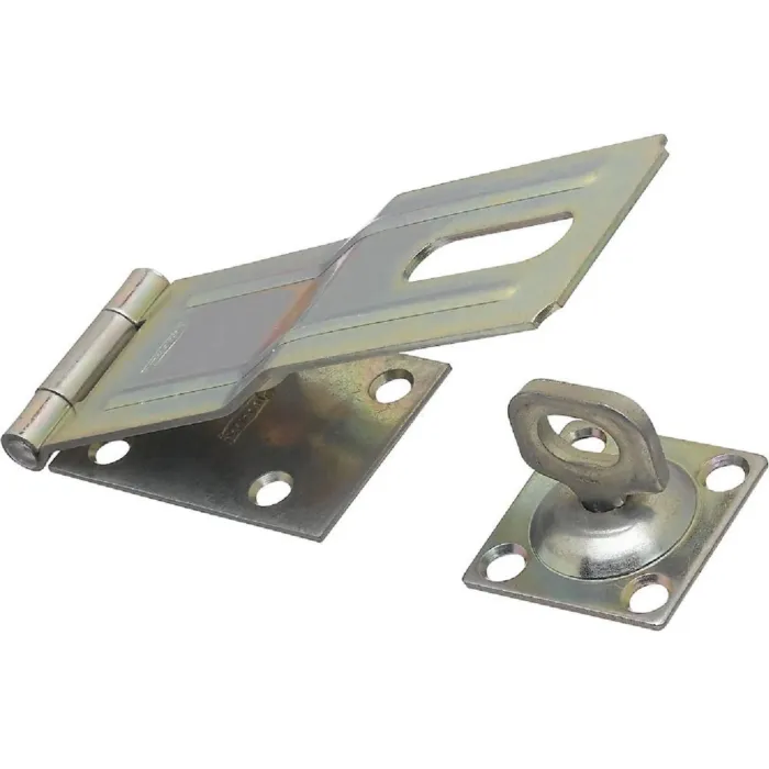 National Hardware 6 In. Zinc Swivel Safety Hasp