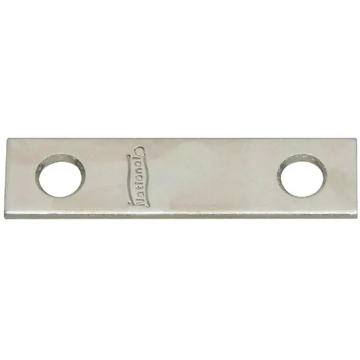 National Hardware 2 In. x 1/2 In. Zinc Steel Mending Brace (4-Count)