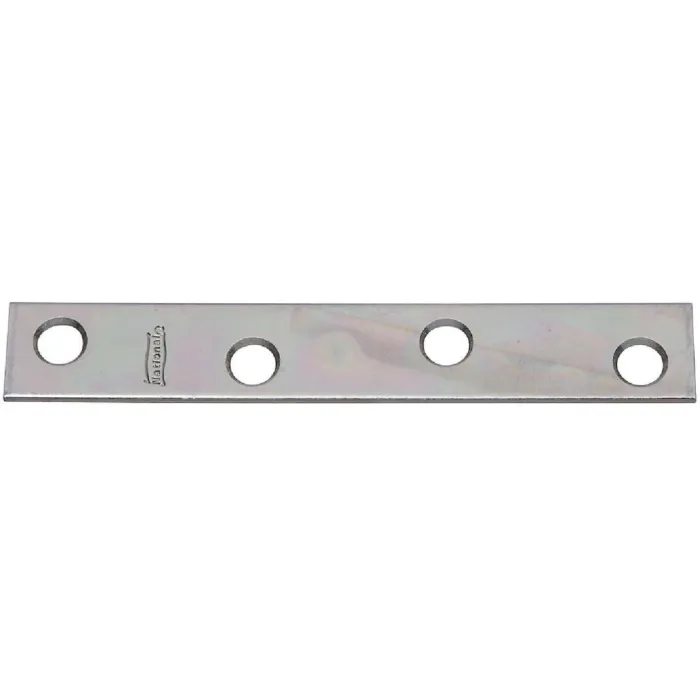 National Hardware 4 In. x 5/8 In. Zinc Steel Mending Brace (4-Count)
