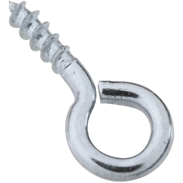 National Hardware Screw Eye (Zinc - 4 pk) 15/32 in.