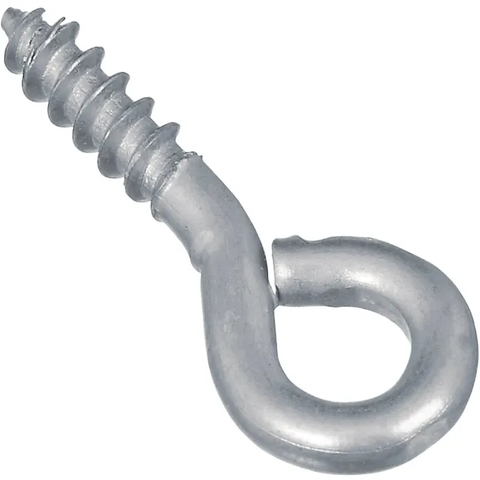National Hardware Screw Eye (Zinc - 10 pk) 15/16 in.