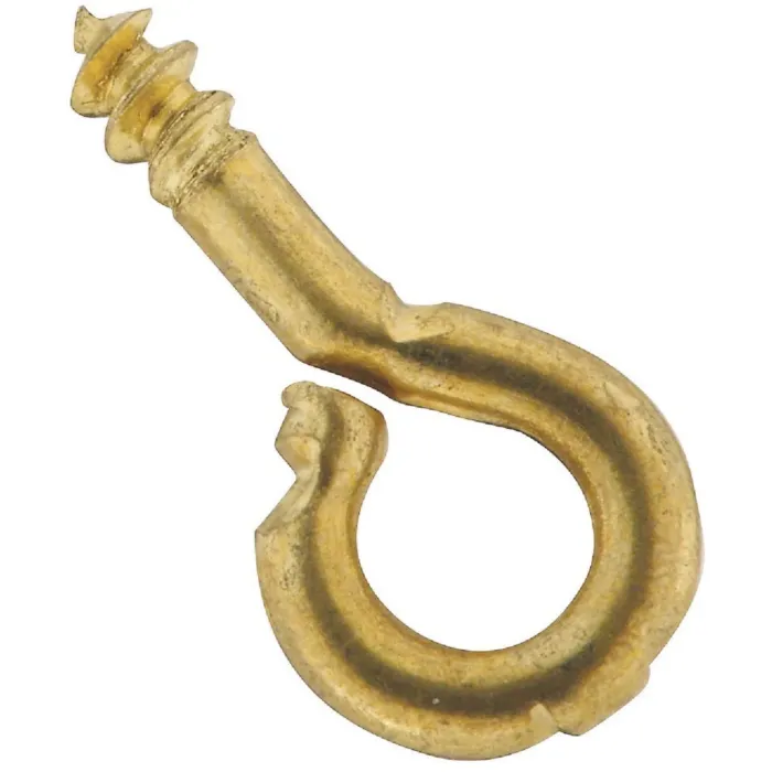 National Hardware Screw Eye (Brass - 7 pk) 5/8 in.