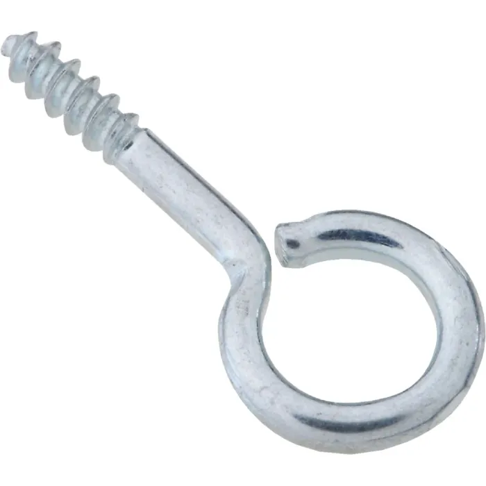 National Hardware Screw Eye (Zinc) .080, #14x 15/16