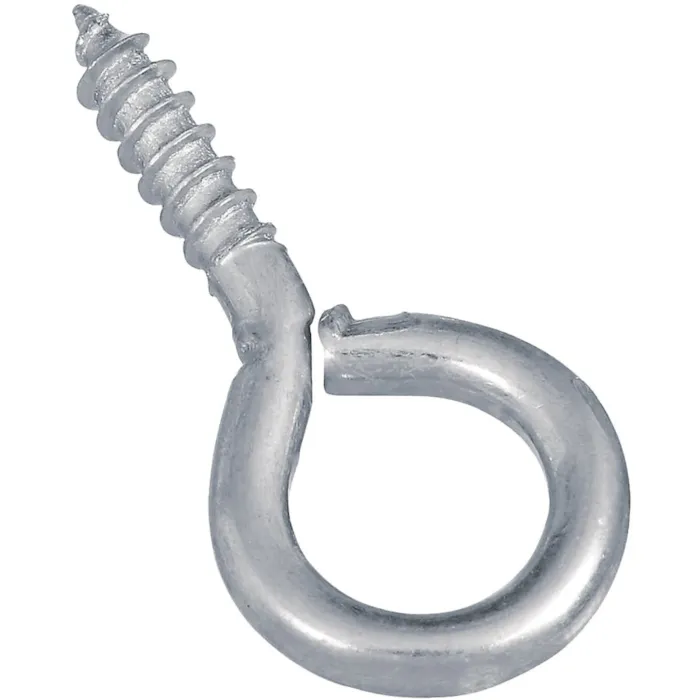 National Hardware Screw Eye (Zinc) .135, #10x 1-3/8