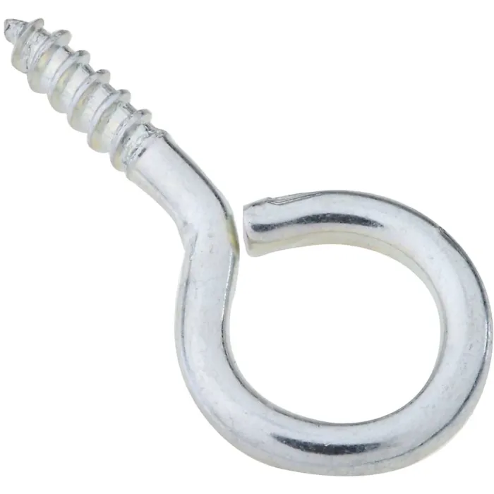National Hardware Screw Eye (Zinc) .105, #12x 1-3/16