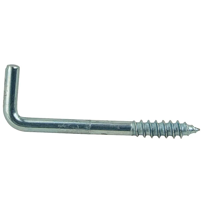 Larson 0.225 in 3 in Zinc Plated Square Bend Hook