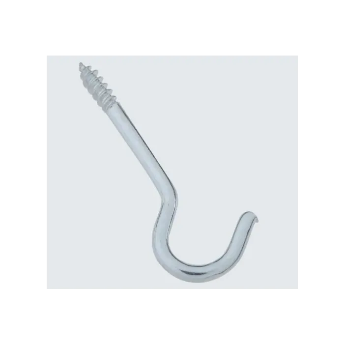 National Hardware Ceiling Hook, 5 lb Working Load, #14, Zinc