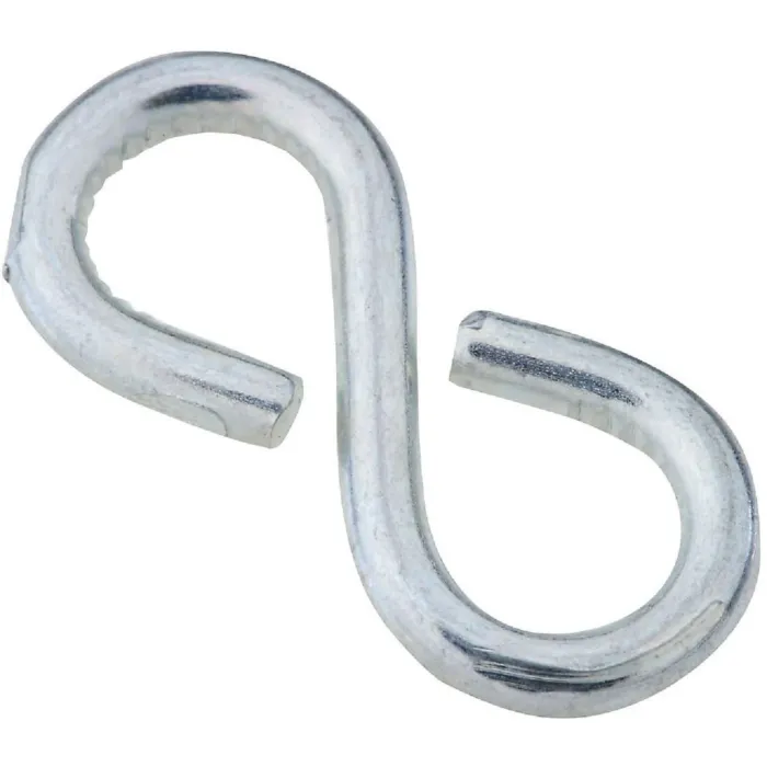 National Hardware Closed S-Hook (Zinc - 6 pk) 1 in.