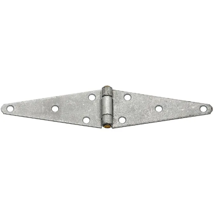 National 2.43 In. x 6 In. Galvanized Heavy-Duty Strap Hinge