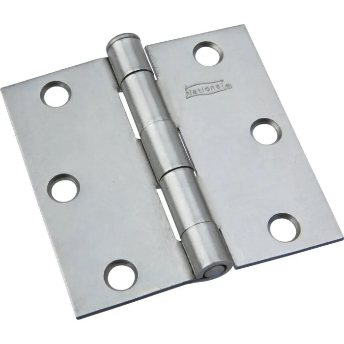 National Hardware Broad Hinge 3" Plain Steel