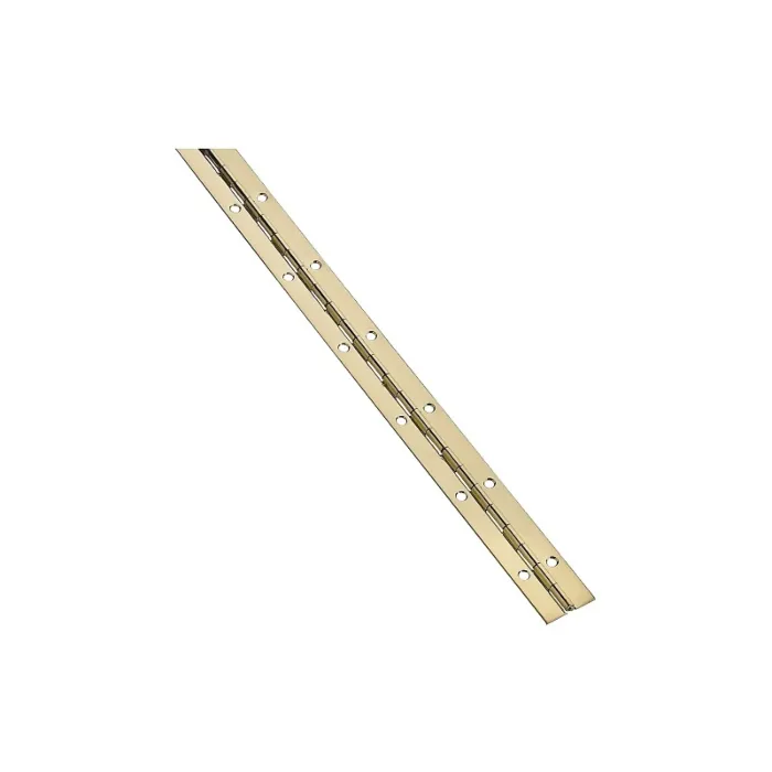 National Hardware Continuous Hinge 1-1/16 in x 72 in Brass