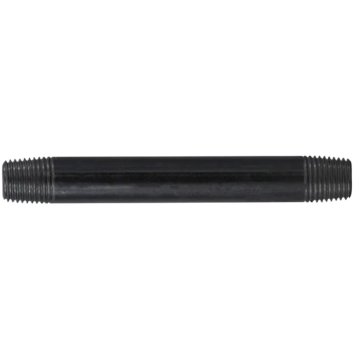 Midland Industries 1/4 X 12 BLACK STEEL NIPPLE