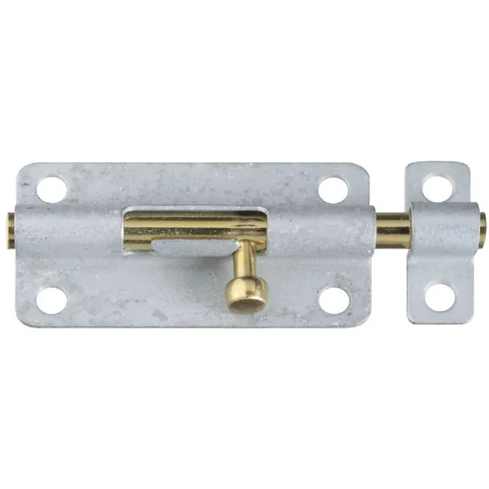 National Hardware 4 In. Galvanized Steel Door Barrel Bolt