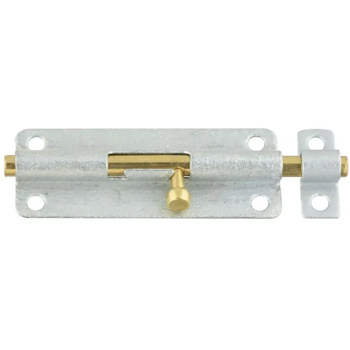 National Hardware 5 In. Galvanized Steel Door Barrel Bolt