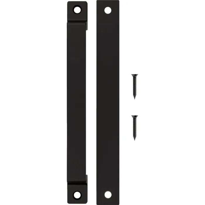 National Hardware 10 In. Black Modern Gate Pull