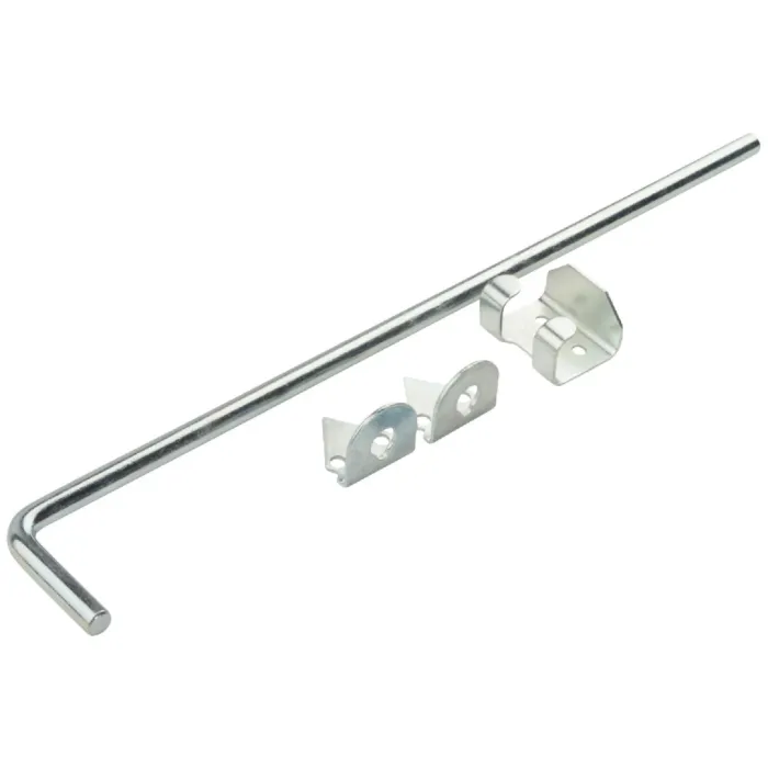 National Hardware 1/2 In. X 18 In. Zinc Plated Steel Cane Bolt