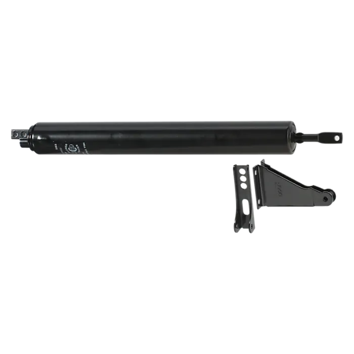 National Hardware Steel Black Door Closer
