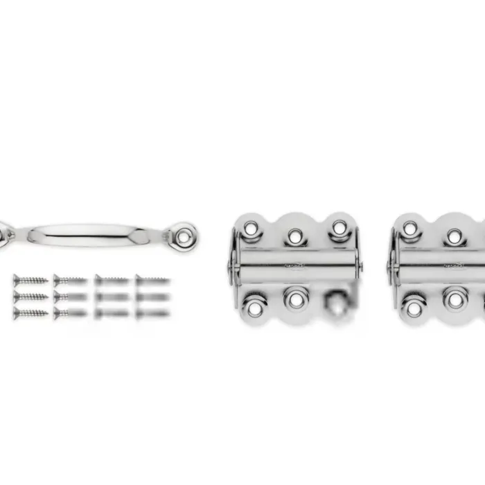 National Hardware SS Screen Door Set (5pc)