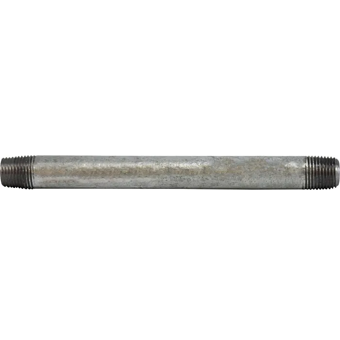 1/8 X 10 GALVANIZED STEEL NIPPLE